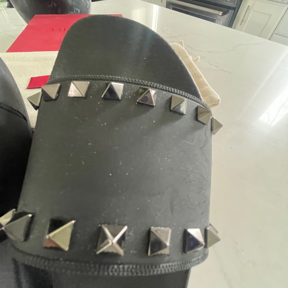 Valentino Rockstud Slide Sandal Womens Size 8 - Picture 3 of 5